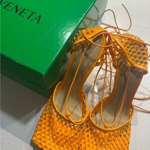 Bottega Veneta Orange Women's Shoes